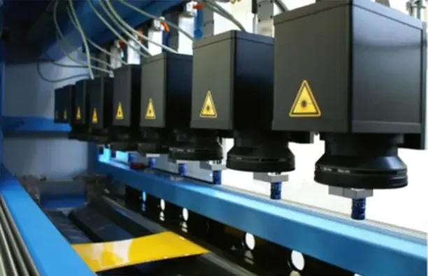 Laser marking System for foil 