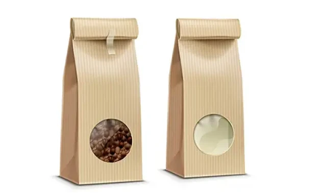 Fenêtre d'inspection de l'emballage du sachet 