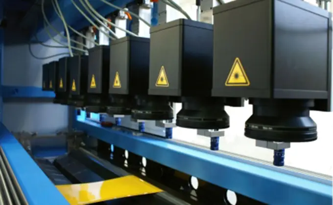 MLT Laser Multimarking - for various width of the Webmaterial 